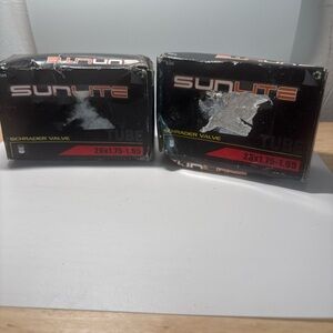 Black Schrader Valve Tubes